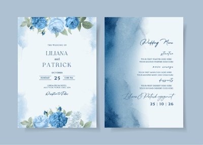 Invitation & Wedding Card Templates #2, 41xAI Invitation & Wedding Card Templates #2, 41xAI