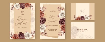 Invitation & Wedding Card Templates #2, 41xAI Invitation & Wedding Card Templates #2, 41xAI