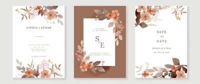Invitation & Wedding Card Templates #2, 41xAI Invitation & Wedding Card Templates #2, 41xAI