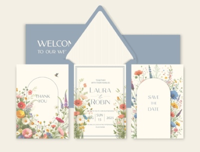 Invitation & Wedding Card Templates #2, 41xAI Invitation & Wedding Card Templates #2, 41xAI