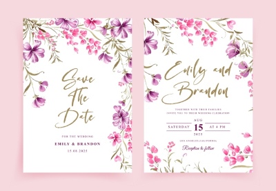 Invitation & Wedding Card Templates #2, 41xAI Invitation & Wedding Card Templates #2, 41xAI