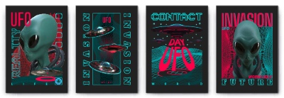 Techno Cyberpunk Style Hoodie & T-Shirt Designs 28xAI