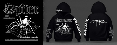 Techno Cyberpunk Style Hoodie & T-Shirt Designs 28xAI