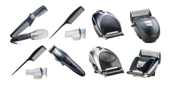 Hair Dresser Tools & Hairpieces 23xPNG