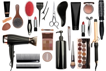 Hair Dresser Tools & Hairpieces 23xPNG