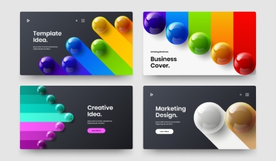 Covers, Layout Templates for Presentation 17xAI