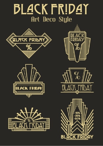 Black Friday Design Elements 25xAI