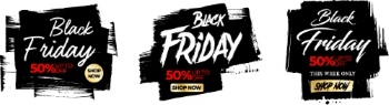 Black Friday Design Elements 25xAI