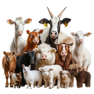 FARM ANIMALS 48xPNG FARM ANIMALS 48xPNG