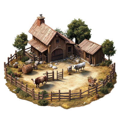 FARM ANIMALS 48xPNG FARM ANIMALS 48xPNG