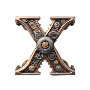 Steampunk Style Letters & Numbers #2, 39xPNG Steampunk Style Letters & Numbers #2, 39xPNG