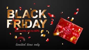 Black Friday Sale Backgrounds, Banners, Labels Collection 82xAI