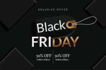 Black Friday Sale Backgrounds, Banners, Labels Collection 82xAI