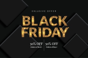Black Friday Sale Backgrounds, Banners, Labels Collection 82xAI