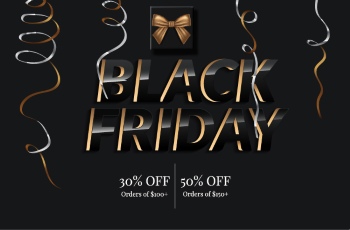 Black Friday Sale Backgrounds, Banners, Labels Collection 82xAI