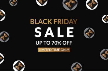 Black Friday Sale Backgrounds, Banners, Labels Collection 82xAI