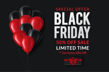 Black Friday Sale Backgrounds, Banners, Labels Collection 82xAI