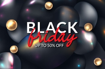 Black Friday Sale Backgrounds, Banners, Labels Collection 82xAI