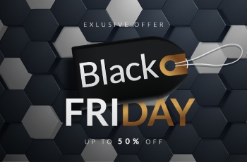Black Friday Sale Backgrounds, Banners, Labels Collection 82xAI
