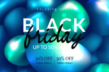 Black Friday Sale Backgrounds, Banners, Labels Collection 82xAI