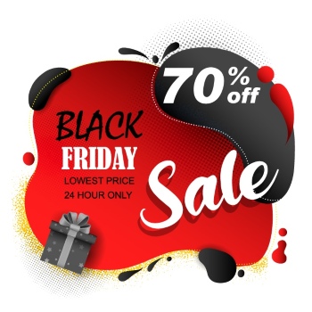 Black Friday Sale Backgrounds, Banners, Labels Collection 82xAI