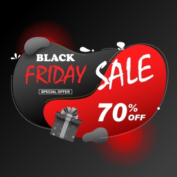 Black Friday Sale Backgrounds, Banners, Labels Collection 82xAI