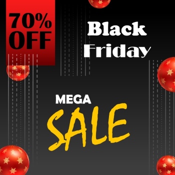 Black Friday Sale Backgrounds, Banners, Labels Collection 82xAI
