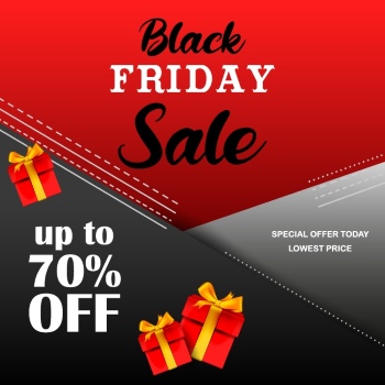 Black Friday Sale Backgrounds, Banners, Labels Collection 82xAI