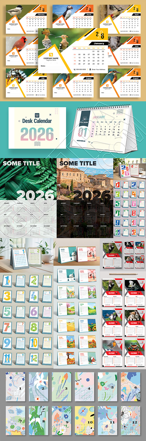 2026 Calendar Templates 20xAIT