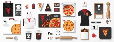 Food & Drink Identity Mock-Ups 28xAI