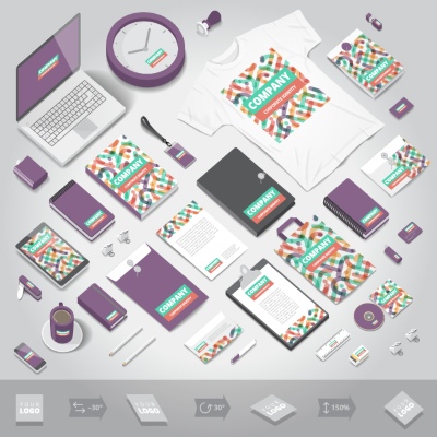 Identity Mock-Ups #1, 30xAI