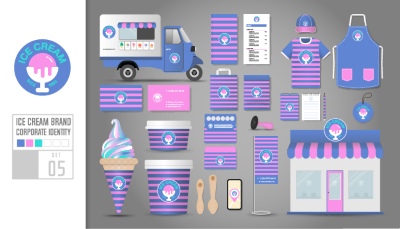 Identity Mock-Ups #1, 30xAI