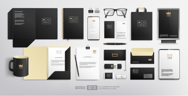 Identity Mock-Ups #2, 31xAI