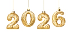 New Year 2026 Transparent Numbers 25xPNG