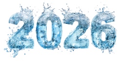New Year 2026 Transparent Numbers 25xPNG