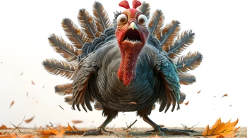 Amusing Turkeys 30xJPEG