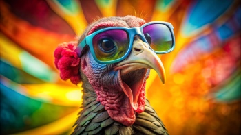 Amusing Turkeys 30xJPEG