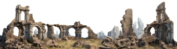 Ancient Big Structures & Sculptures 37xPNG
