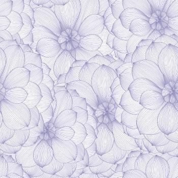 Dahlia Aster Seamless Patterns #1, 25xAI