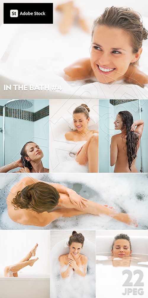 Woman in the Bath #4, 22xJPEG