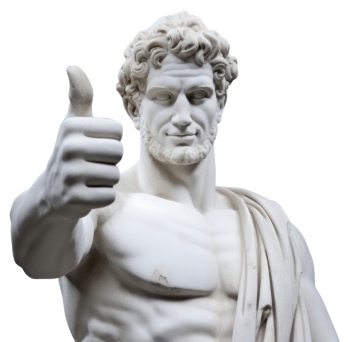 Male Sculptures Transparent 42xPNG