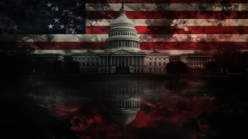 Bloody American Flags - Hero or Invader 32 Images