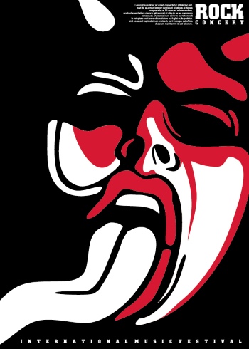 T-Shirt Design Fascinating Faces #1, 25xAI