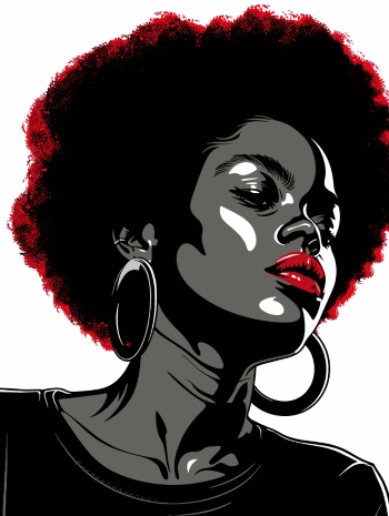 T-Shirt Design Fascinating Faces #2, 25xAI