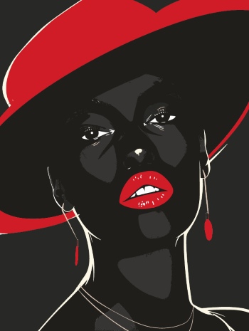 T-Shirt Design Fascinating Faces #2, 25xAI