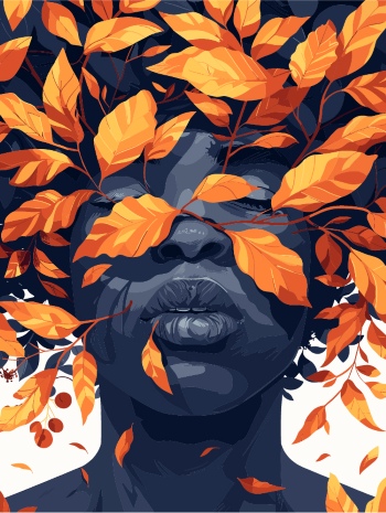 T-Shirt Design Fascinating Faces #3, 25xAI