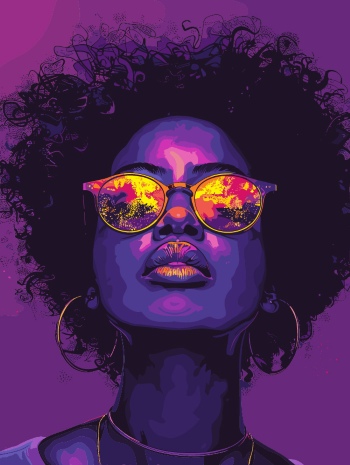 T-Shirt Design Fascinating Faces #4, 29xAI