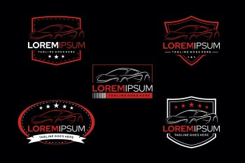 Auto Service Logos 34xAI