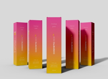 Different Box Mockups 23xPSDT