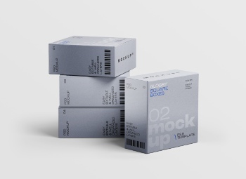 Different Box Mockups 23xPSDT